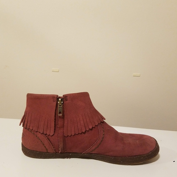 UGG Shoes - UGG Red Moccasins